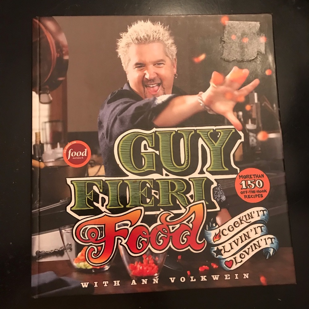 Guy Fieri - Food- Cookin It, Livin It, Lovin It Cookbook